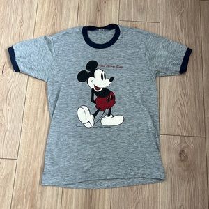 Rare Vintage Disney Mickey Mouse Palm Springs T-Shirt